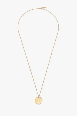Leo zodiac necklace
