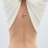 Long fine chain in gold