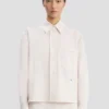 Long sleeve shirt in bone