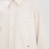 Long sleeve shirt in bone