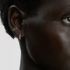 Medium hoop earrings