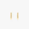 Medium hoop earrings