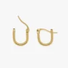 Medium hoop earrings