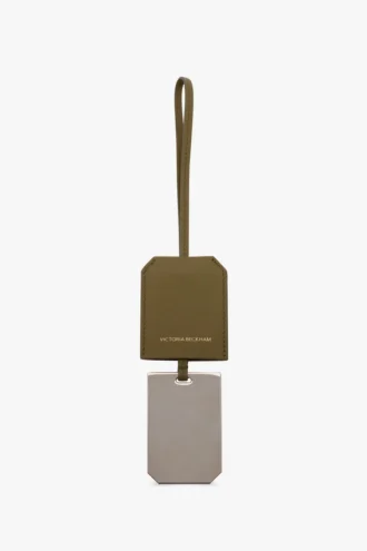 Mirror charm in cactus green