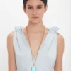 Perfume bottle necklace in portofino'97