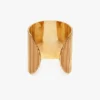 Perfume cuff in gold
