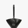 Portofino dia clutch in black leather