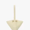 Portofino dia clutch in ivory leather
