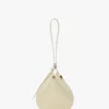 Portofino dia clutch in ivory leather