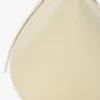 Portofino dia clutch in ivory leather