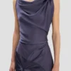 Posy midi dress in eclipse
