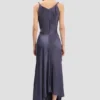 Posy midi dress in eclipse
