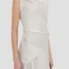 Posy midi dress in magnesium