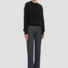 Relaxed fit jumper in black