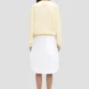 Relaxed fit jumper in ivory