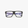 Sculpted flat top frame in black