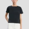 Shrunken fit t-shirt in navy