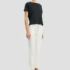 Shrunken fit t-shirt in navy
