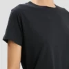 Shrunken fit t-shirt in navy