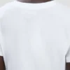 Shrunken fit t-shirt in white