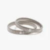 Sleeve cuffs in silver