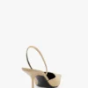 Sloane halter back 75 in sand cotton