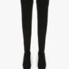 Sloane jersey boot 45 in black