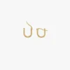 Small hoop earrings