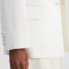 Tailored jacket in ivory