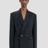 Tailored jacket in navy