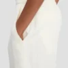 Tailored shorts in ivory