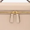 Vanity crossbody in pale rose leather