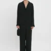 Vb monogram pyjama sleep set in black