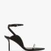 Victoria embellished stiletto sandal 75 in black