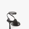Victoria embellished stiletto sandal 75 in black