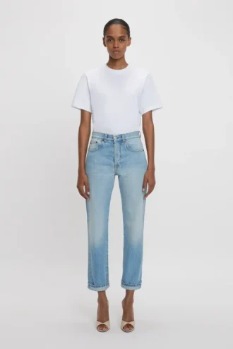 Victoria jean in light blue wash