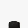 Victoria mini travel pouch in black leather