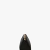 Victoria mini travel pouch in black leather