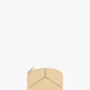 Victoria mini travel pouch in peach grained leather