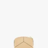 Victoria mini travel pouch in peach grained leather