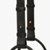 Victoria plia bag in black leather