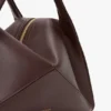 Victoria plia bag in burgundy leather