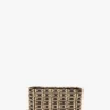 Woven dorian pouch in black