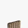 Woven dorian pouch in black
