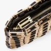Woven dorian pouch in black